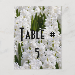Gast Tafel Nummer Briefkaart