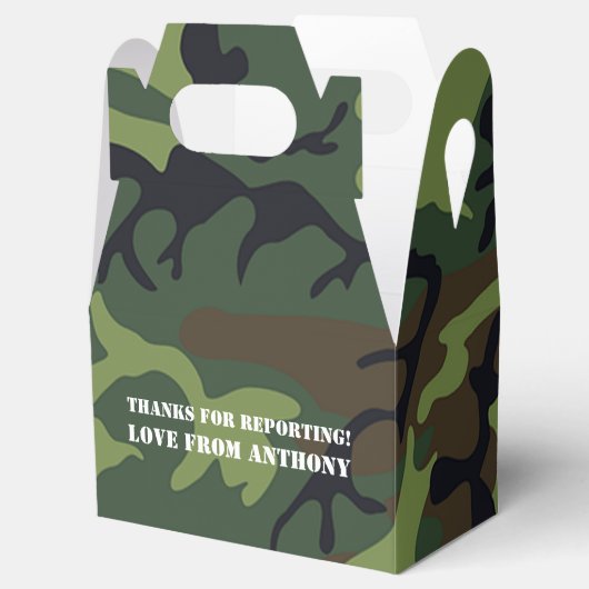 gast van de Birthday-partij Bedankdoosjes (Geopend)