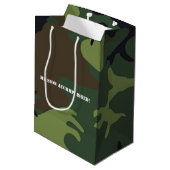 gast van de Birthday-partij Medium Cadeauzakje (Achterkant Gekanteld)