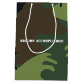 gast van de Birthday-partij Medium Cadeauzakje (Achterkant)