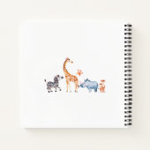 Gast van het 1e verjaardagsfeest van Wild One Safa Notitieboek (Achterkant)