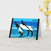 Gast Verjaardag Kaart (Gele Bloem)