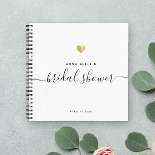 Gast voor modern Gold Chic Script-Vrijgezellenfees Notitieboek