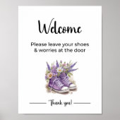 Gast welkomstbord Airbnb Poster (Voorkant)