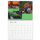 Gastank Graphics Motorcycle - verfkunst Kalender (Feb 2027)