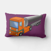 Gastanker Truck Heavy Transporter voor kinderen Kussen (Achterkant)