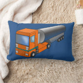 Gastanker Truck Heavy Transporter voor kinderen Kussen (Deken)