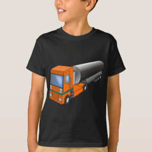 Gastanker Truck Heavy Transporter voor kinderen T-shirt