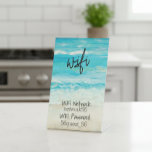 Gastbezoeker WIFI-informatie STR Verhuur Home Reclamebord Met Voetstuk<br><div class="desc">Dit ontwerp werd gecreeerd door digitale kunst. Het kan op het gebied worden gepersonaliseerd dat door de foto en/of de tekst te veranderen wordt verstrekt. Of het kan worden aangepast door de klik te kiezen om de andere optie aan te passen en de kleur op de achtergrond te verwijderen of...</div>