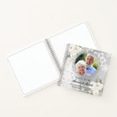 Gastboek 25th Wedding Jubileum foto Notitieboek (Binnen)