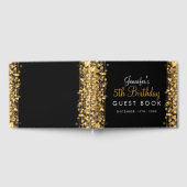 Gastboek 5e Verjaardagsfeest Sparkles Gold Gastenboek (Volledig)