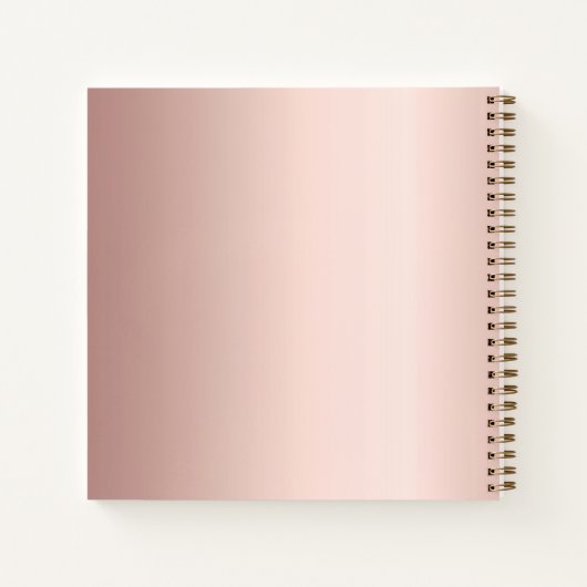 Gastboek 80ste verjaardag roos gouden sterren notitieboek (Achterkant)