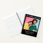 Gastboek - Aangepast wedpaar Notitieboek (Binnen)