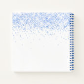 Gastboek Baby shower boy blauw teddybeer Notitieboek (Achterkant)