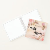 Gastboek baby shower teddy pampa's graszoet notitieboek (Binnen)