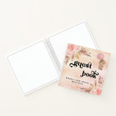 Gastboek baby shower teddy's notitieboek (Binnen)