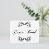 Gastboek Briefkaart (Staand voorkant)