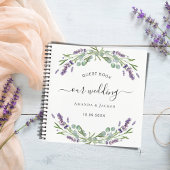 Gastboek bruiloft met eucalyptus notitieboek