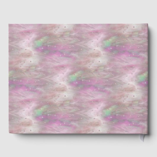 Gastboek kroon en satin Quinceañera Gastenboek (Achterkant)