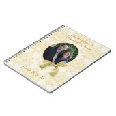 Gastboek met liefdevolle, aangepaste bruiloft notitieboek (Linkerzijde)