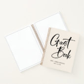 Gastboek met modern schrijfbudget notitieboek (Binnen)