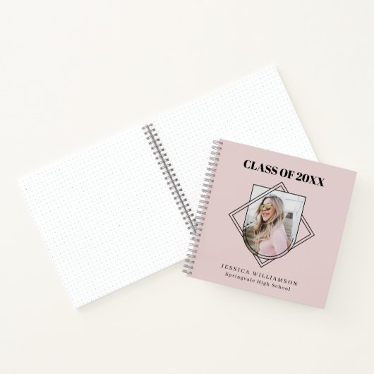 Gastboek moderne roze fotograaf notitieboek (Binnen)