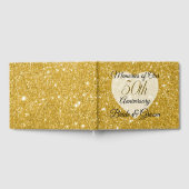 Gastboek - Personaliseer 50e Jubileum Keepsake Gastenboek (Volledig)