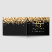 Gastboek Quinceanera Gold Lights Gastenboek (Volledig)