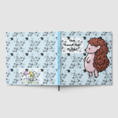 Gastboek Schattige Hedgehog Design Gastenboek (Volledig)