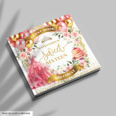 Gastboek Sweet 16 Blush Gold Waterverf Gastenboek