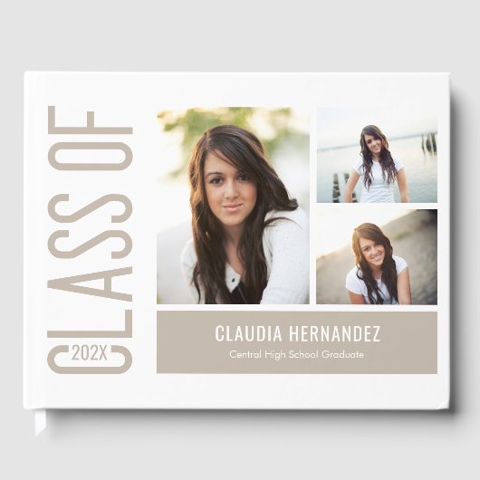 Gastboek van Cool Graduation Party Gastenboek (Voorkant)