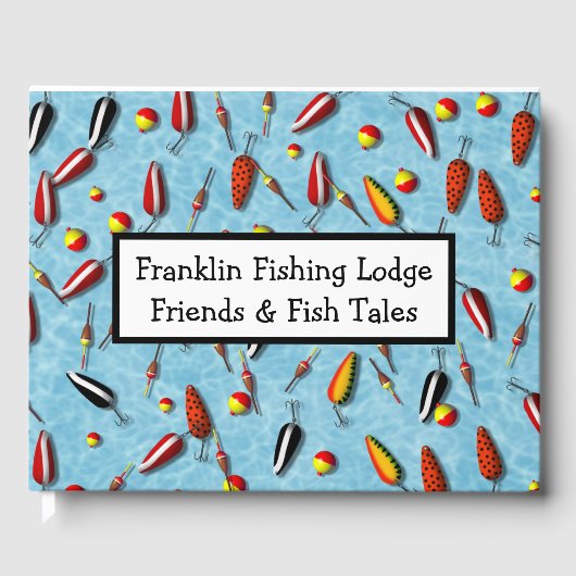 Gastboek - Vissen Bobs en Lures Gastenboek (Voorkant)