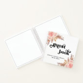 Gastboek vrijgezellenfeest pampas notitieboek (Binnen)