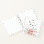 Gastboek vrijgezellenfeest roos goudflorzilver notitieboek (Binnen)