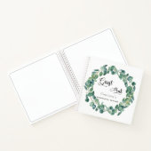 Gastboekgraduatie-partij eucalyptus greenery notitieboek (Binnen)