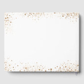 Gastboekverjaardag eucalyptusgroene glitter gastenboek (Achterkant)