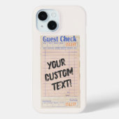 Gastcontrole Aangepast gepersonaliseerd Case-Mate iPhone Case (Achterkant)