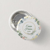Gäste Hochzeitsgeschenk - Ronde Button 3,2 Cm (Voorkant /achterkant)