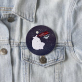 Gasten Aliengedrag Halloween Knopen Ronde Button 7,6 Cm (In situ)