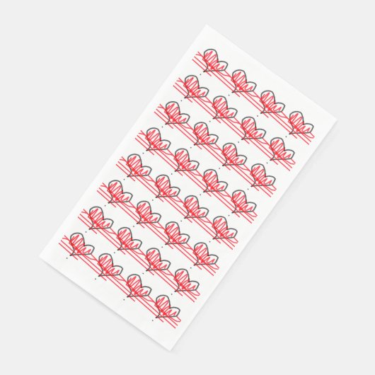 Gasten Papieren Handdoeken Servet (Hoek)