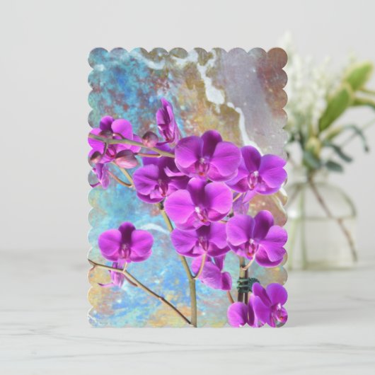 Gasten partij op maat personaliseren Destiny's Kaart (Staand voorkant)