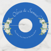 Gasten Schrijven Hun Eigen Naam  -  Wijnglaslabel (Voorkant)