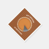 Gasten Thanksgiving Pie Dinner Party Servet (Hoek)