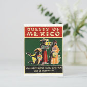 gasten van mexico briefkaart (Staand voorkant)