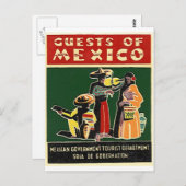 gasten van mexico briefkaart (Voorkant / Achterkant)