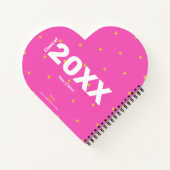 Gastenboek Afstuderen Super Afstudeerder Roze Hart Notitieboek (Achterkant)