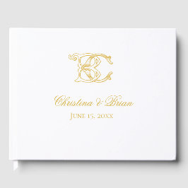 Gastenboek BC Monogram of CB Monogram