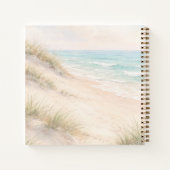 Gastenboek Bruidsdouche strand kust Notitieboek (Achterkant)