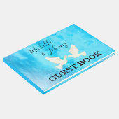 Gastenboek - bruiloften, alle feesten, Bewerkbaar (Hoek)