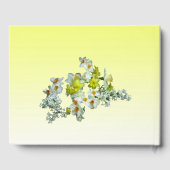 Gastenboek Gele Bloemen Bruiloft (Achterkant)